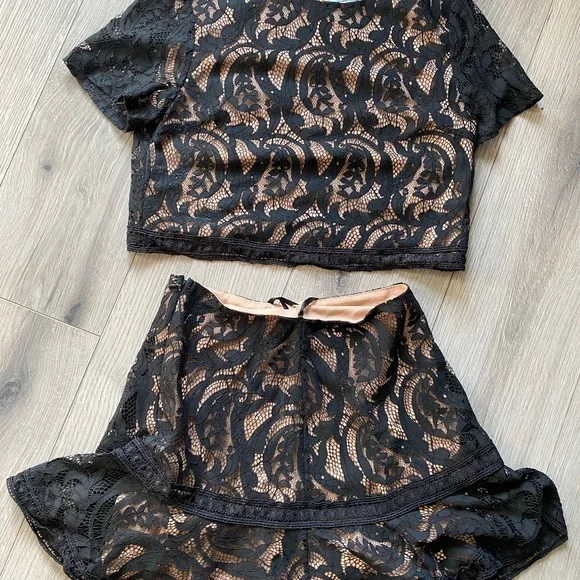 Tops | Medium Crop Top And Skirt Dress | Poshmark